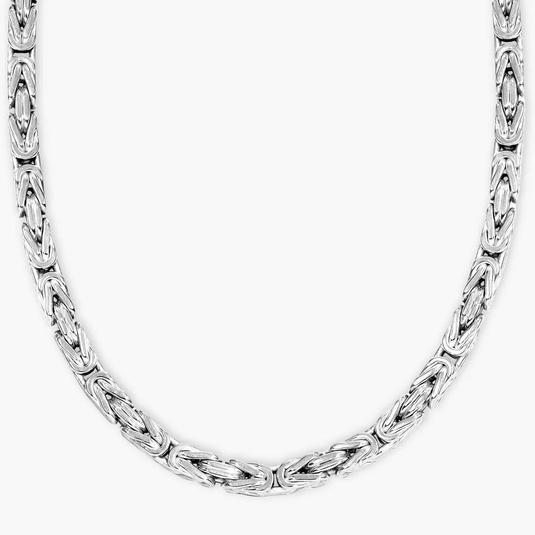 Königskette 4mm – Sterling Silber 925